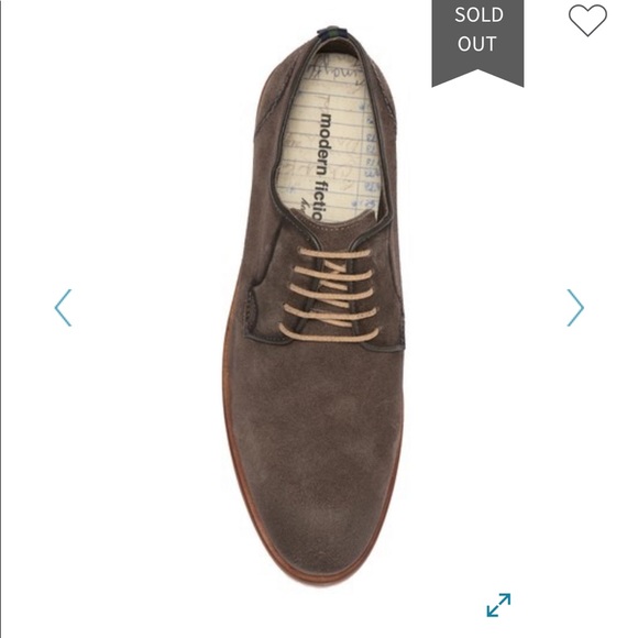 Modern Fiction Realist Plain Toe Suede Derby Shoe - Picture 4 of 12